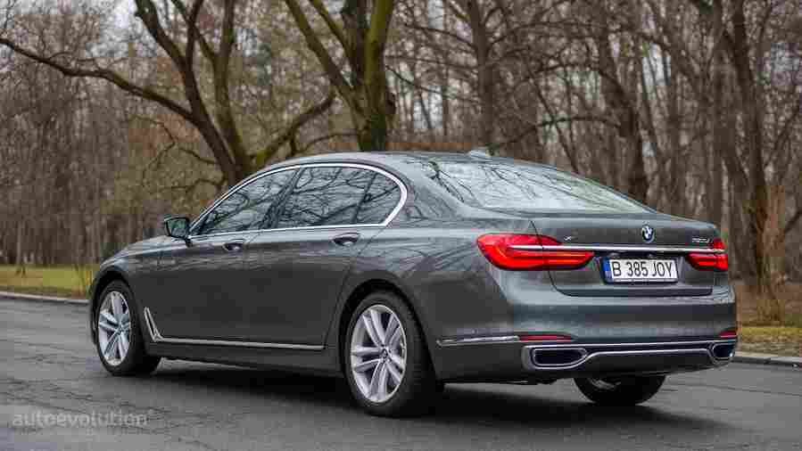 bmw 750li xdrive 2016 15 Car A4 Photo Print