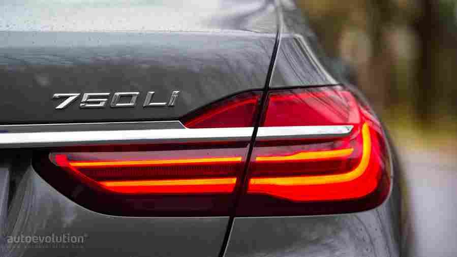 bmw 750li xdrive 2016 17 Car A4 Photo Print