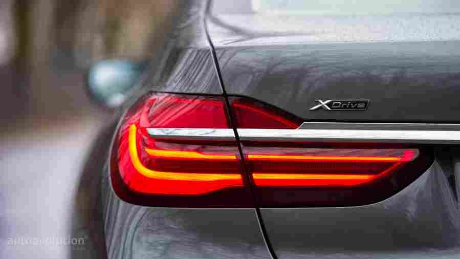 bmw 750li xdrive 2016 19 Car A4 Photo Print