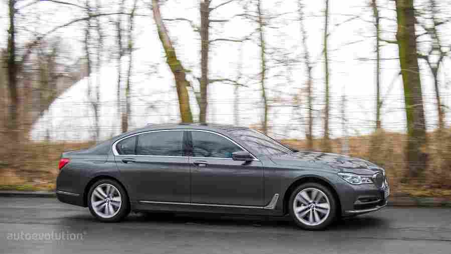 bmw 750li xdrive 2016 2 Car A4 Photo Print