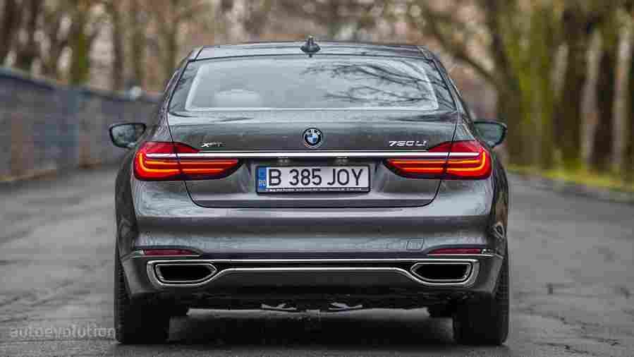 bmw 750li xdrive 2016 20 Car A4 Photo Print