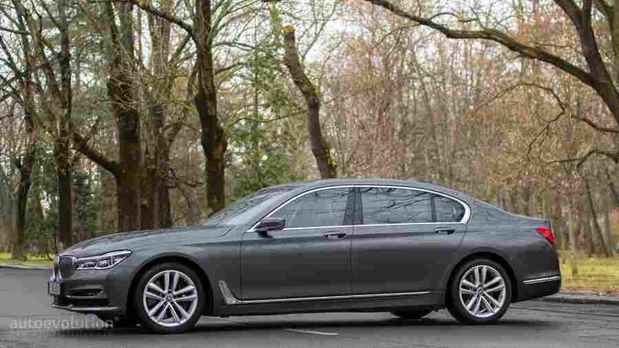 bmw 750li xdrive 2016 7 Car A4 Photo Print