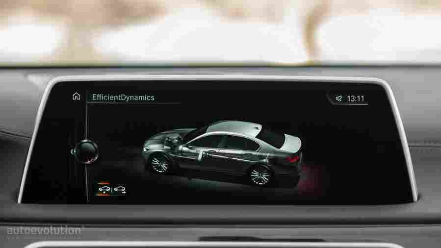 bmw 750li xdrive 2016 74 Car A4 Photo Print