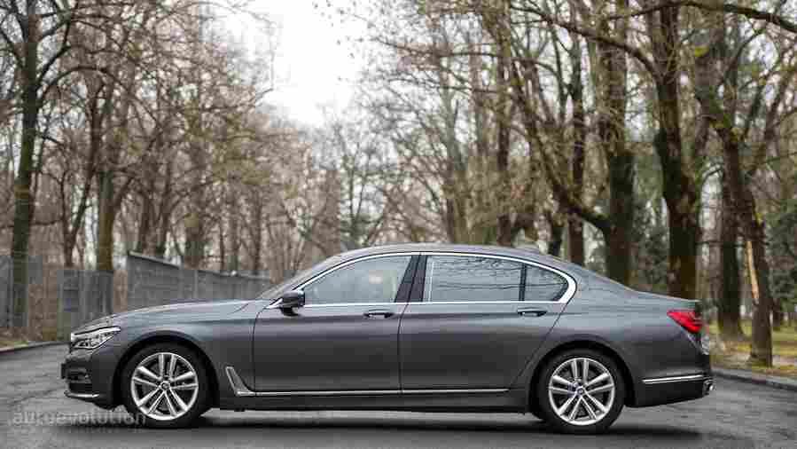 bmw 750li xdrive 2016 8 Car A4 Photo Print