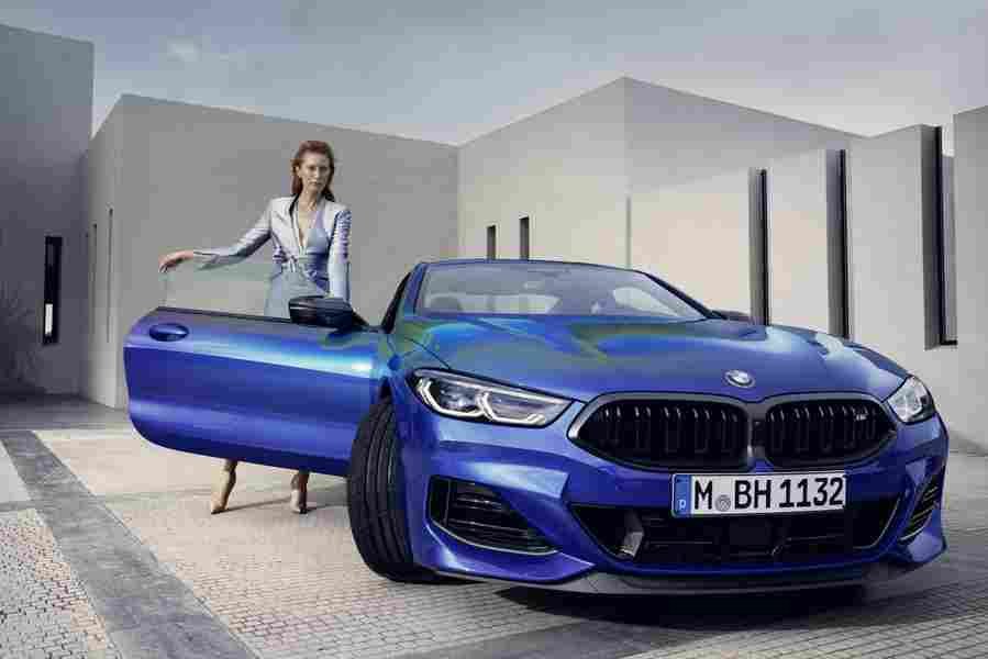 bmw 8 series coupe 2022 7227 12 Car A4 Photo Print