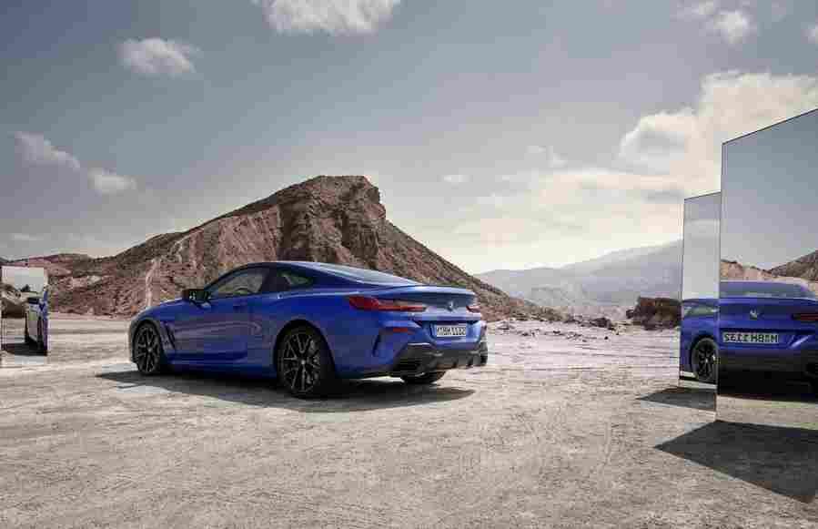 bmw 8 series coupe 2022 7227 13 Car A4 Photo Print