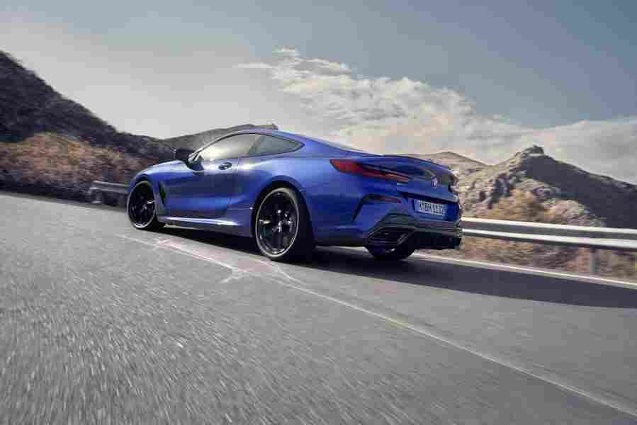 bmw 8 series coupe 2022 7227 14 Car A4 Photo Print