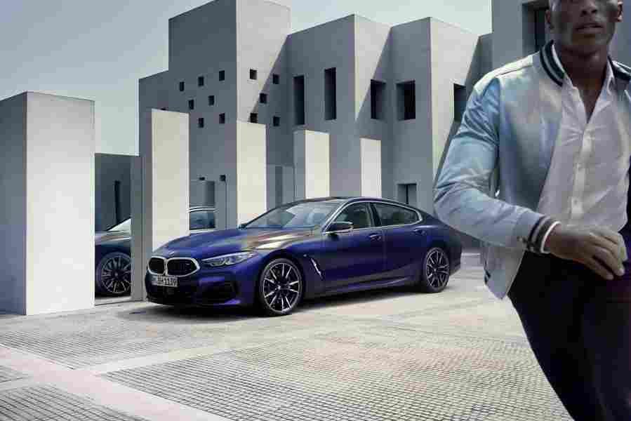 bmw 8 series coupe 2022 7227 22 Car A4 Photo Print