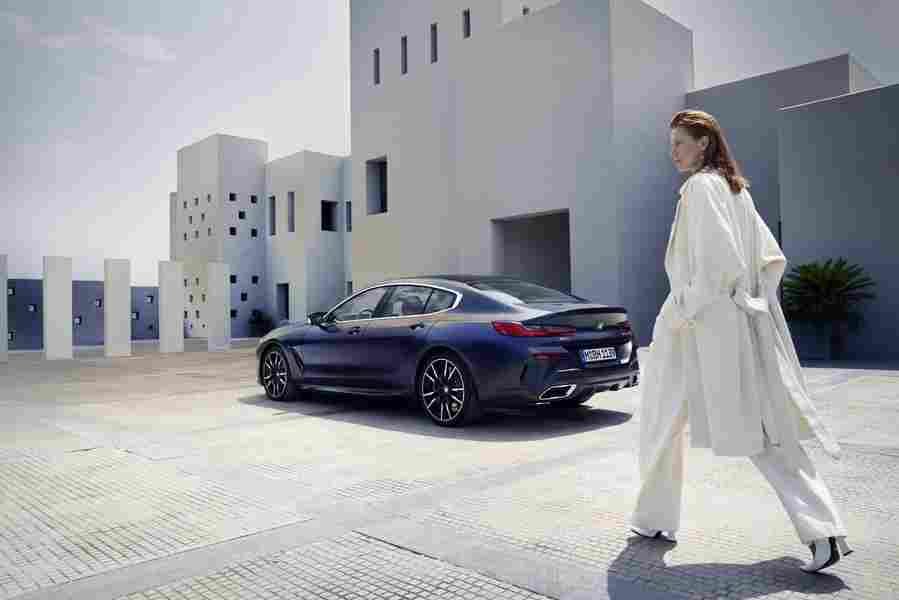 bmw 8 series coupe 2022 7227 24 Car A4 Photo Print