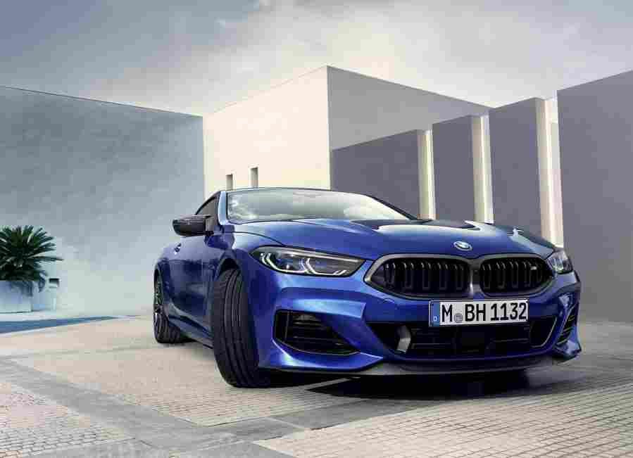 bmw 8 series coupe 2022 7227 27 Car A4 Photo Print