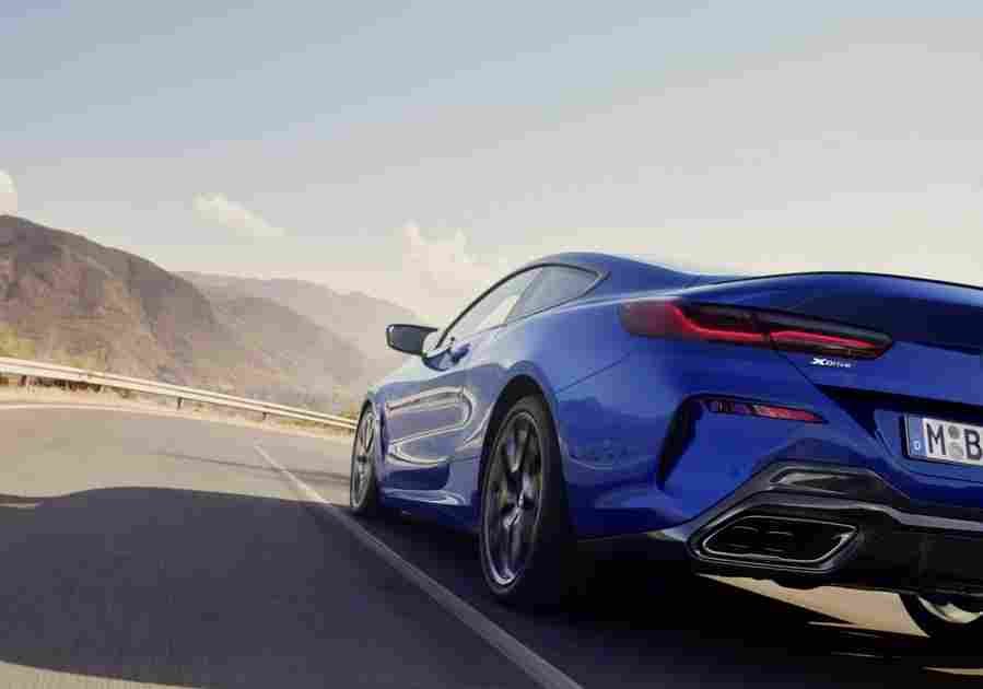 bmw 8 series coupe 2022 7227 28 Car A4 Photo Print