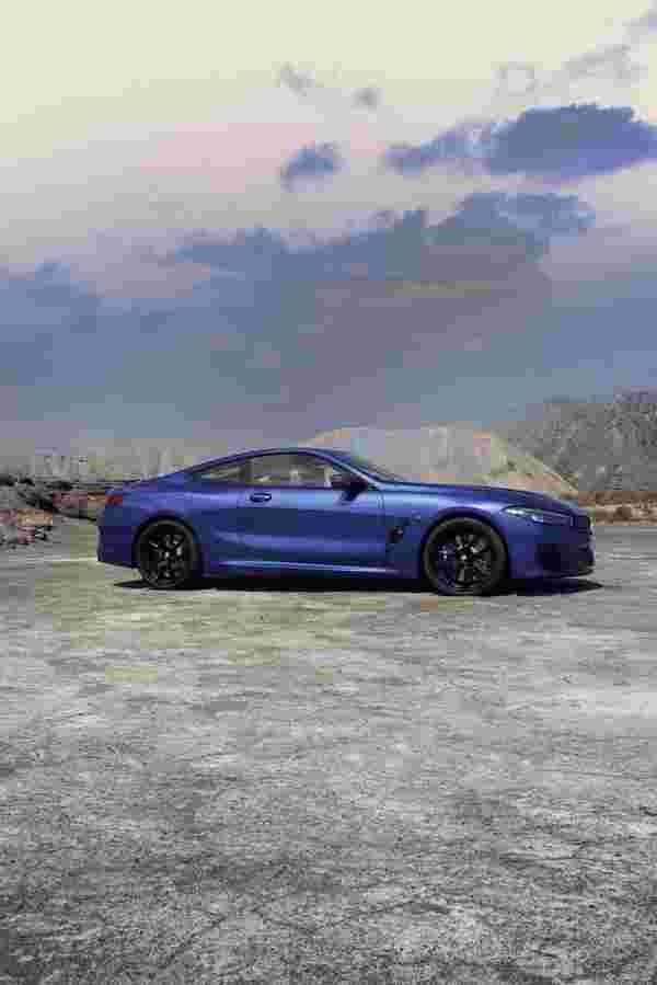 bmw 8 series coupe 2022 7227 34 Car A4 Photo Print