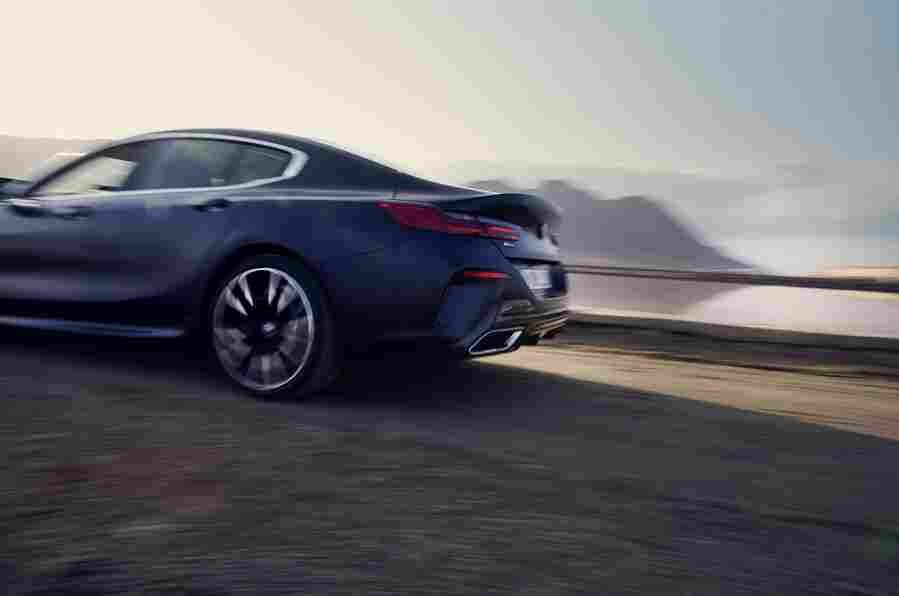 bmw 8 series coupe 2022 7227 36 Car A4 Photo Print
