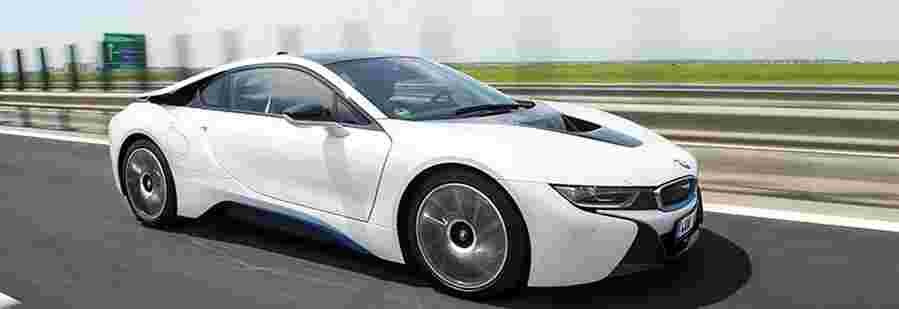 bmw i8 1 2015 3 Car A4 Photo Print