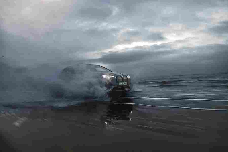 bmw ix m60 2022 7221 30 Car A4 Photo Print