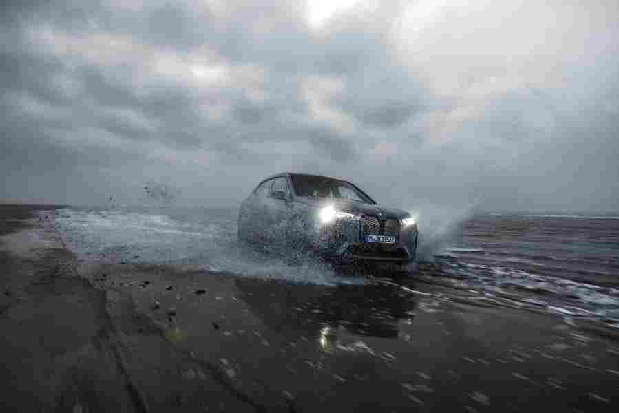 bmw ix m60 2022 7221 34 Car A4 Photo Print