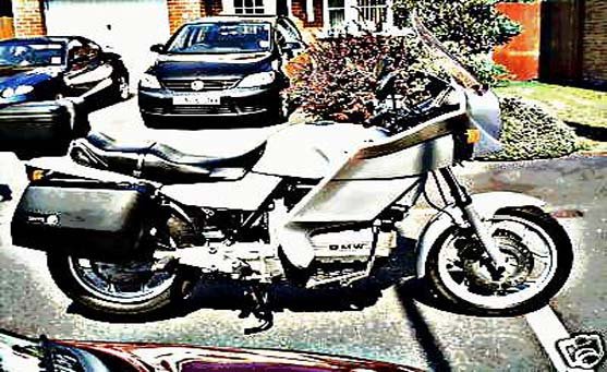 bmw k100 motorbike A4 Photo Print