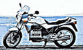 bmw k75c motorbike A4 Photo Print