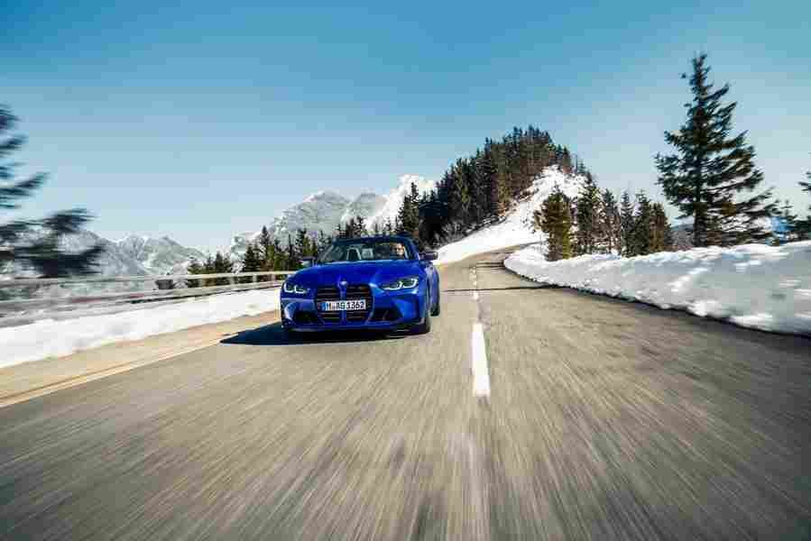 bmw m4 competition convertible m xdrive 2021 7115 25 Car A4 Photo Print
