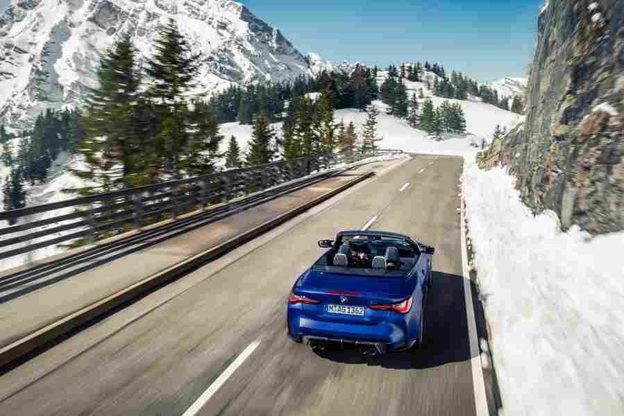 bmw m4 competition convertible m xdrive 2021 7115 28 Car A4 Photo Print