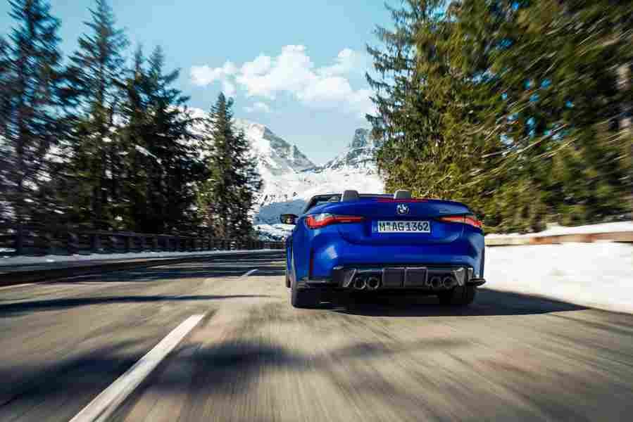 bmw m4 competition convertible m xdrive 2021 7115 29 Car A4 Photo Print