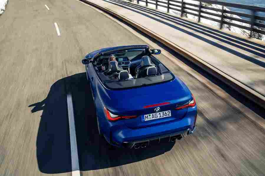 bmw m4 competition convertible m xdrive 2021 7115 30 Car A4 Photo Print