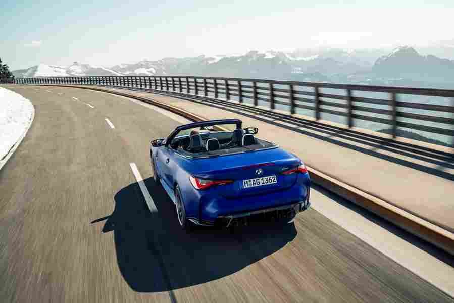 bmw m4 competition convertible m xdrive 2021 7115 32 Car A4 Photo Print