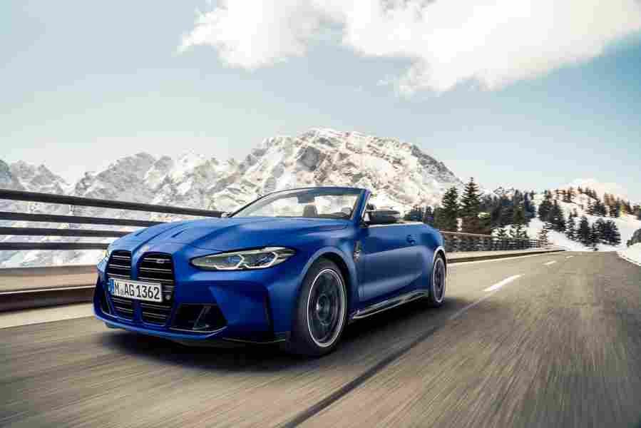 bmw m4 competition convertible m xdrive 2021 7115 36 Car A4 Photo Print