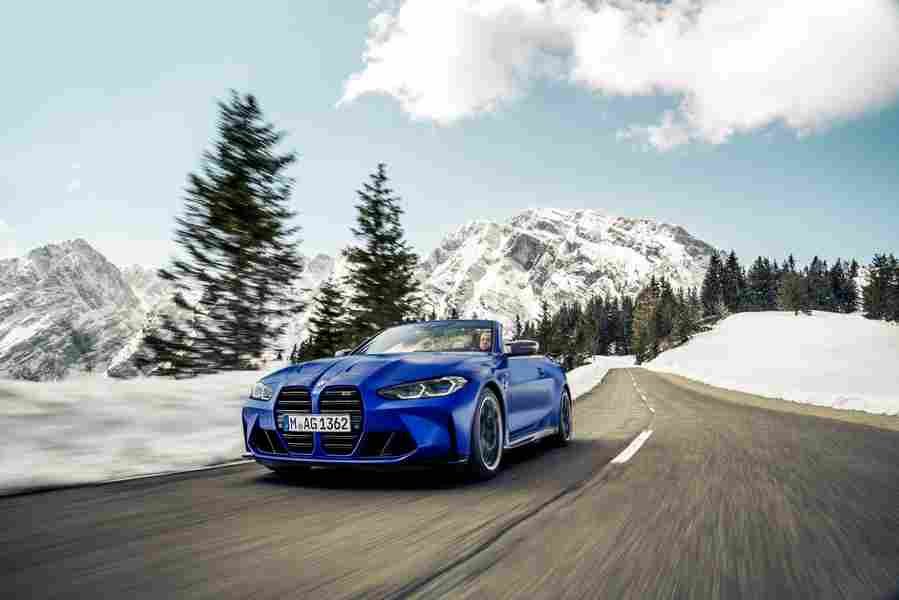 bmw m4 competition convertible m xdrive 2021 7115 37 Car A4 Photo Print