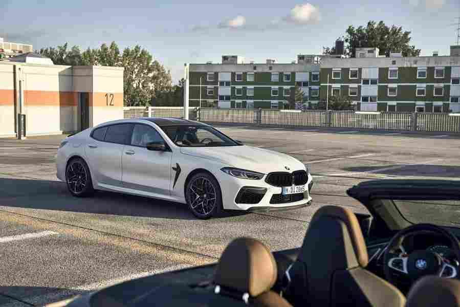 bmw m8 gran coupe 2022 7231 14 Car A4 Photo Print