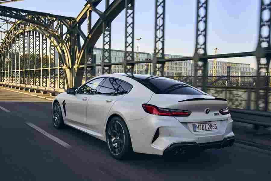 bmw m8 gran coupe 2022 7231 18 Car A4 Photo Print
