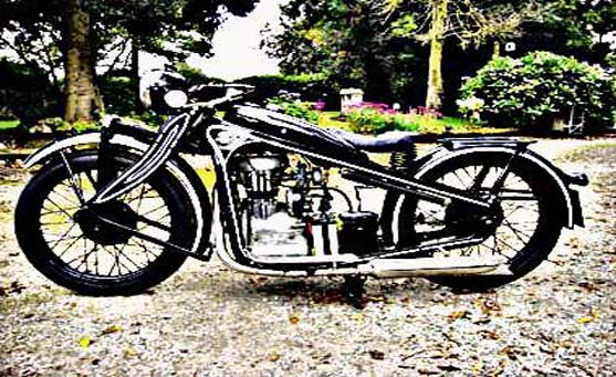 bmw r2 motorbike A4 Photo Print
