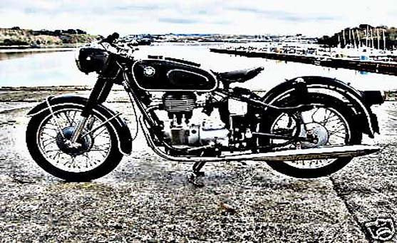 bmw r26 motorbike A4 Photo Print