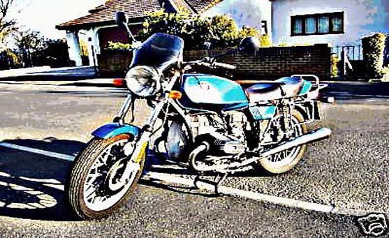 bmw r45 motorbike A4 Photo Print