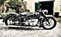bmw r67 motorbike A4 Photo Print