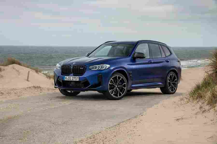 bmw x3 m 2021 7121 30 Car A4 Photo Print