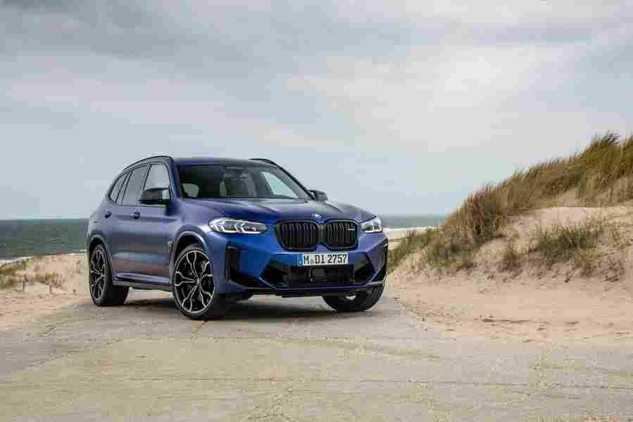 bmw x3 m 2021 7121 31 Car A4 Photo Print