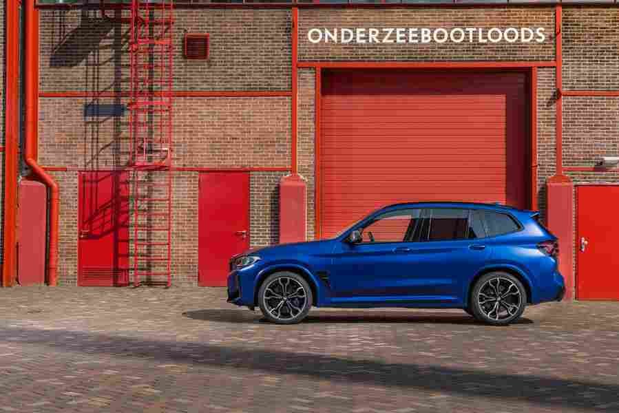 bmw x3 m 2021 7121 40 Car A4 Photo Print