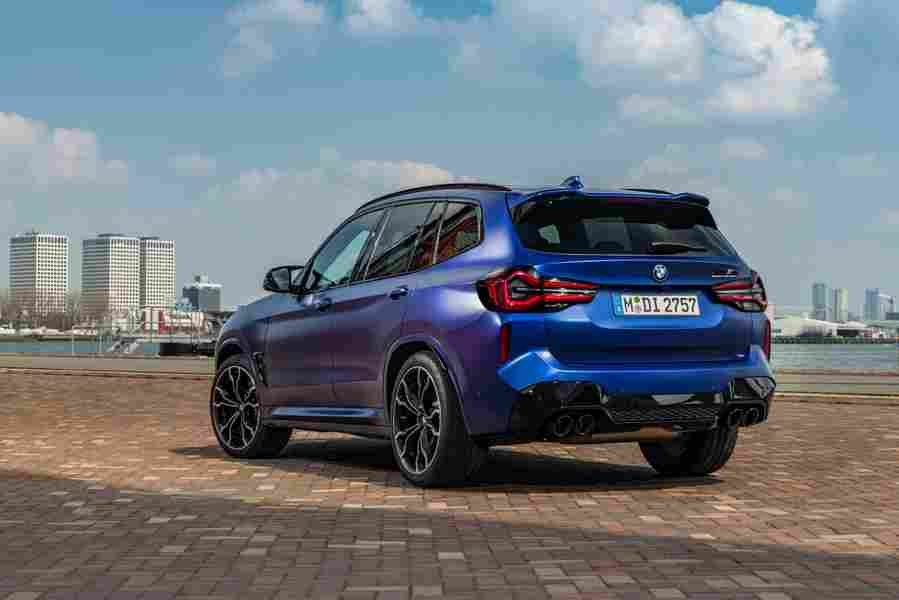 bmw x3 m 2021 7121 43 Car A4 Photo Print
