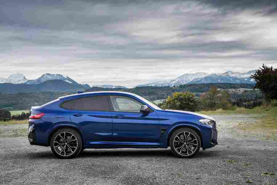 bmw x4 m f98 2021 7122 124 Car A4 Photo Print