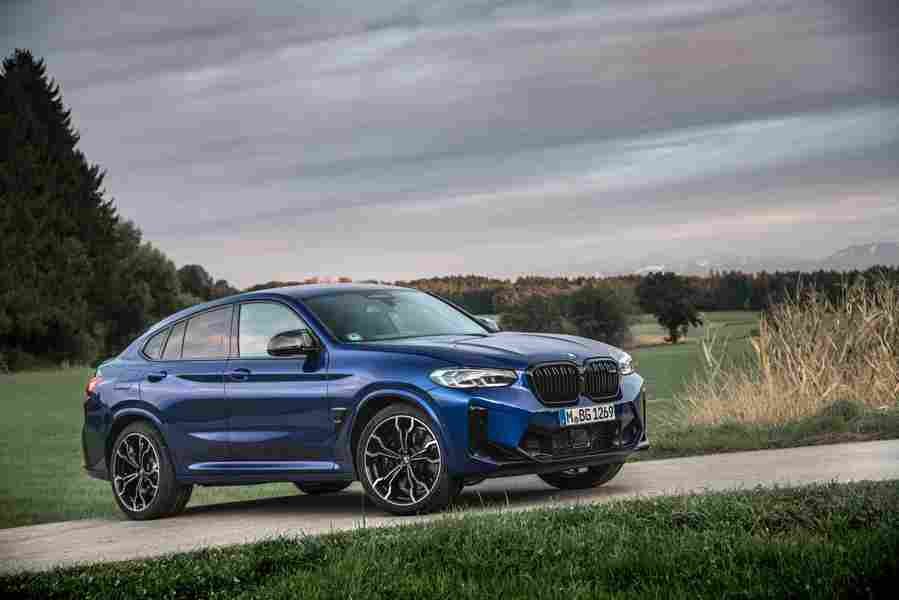 bmw x4 m f98 2021 7122 127 Car A4 Photo Print