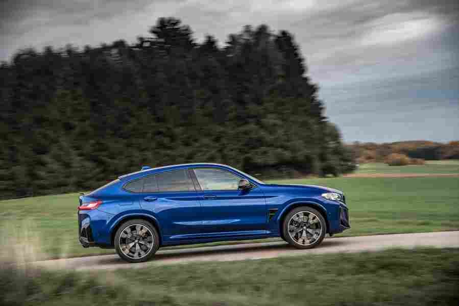 bmw x4 m f98 2021 7122 148 Car A4 Photo Print