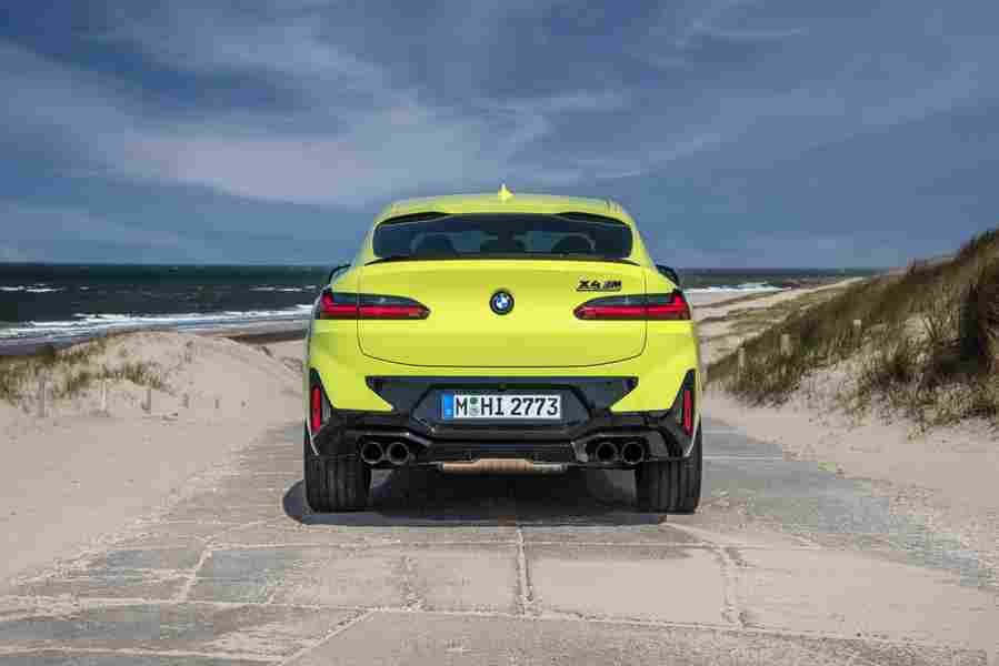 bmw x4 m f98 2021 7122 40 Car A4 Photo Print