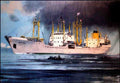 boat2 Vintage Advert A4 Photo Print