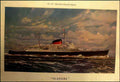 boat5 Vintage Advert A4 Photo Print