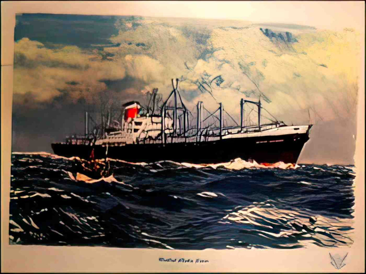 boat7 Advert A4 Photo Print