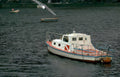 boating lake boats Vintage A4 Photo Print