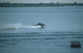 boating speedboat lake 2 Vintage A4 Photo Print