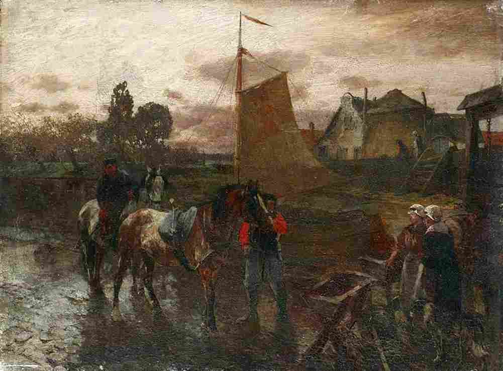 bochmann gregor von a dutch village Art A4 Photo Print