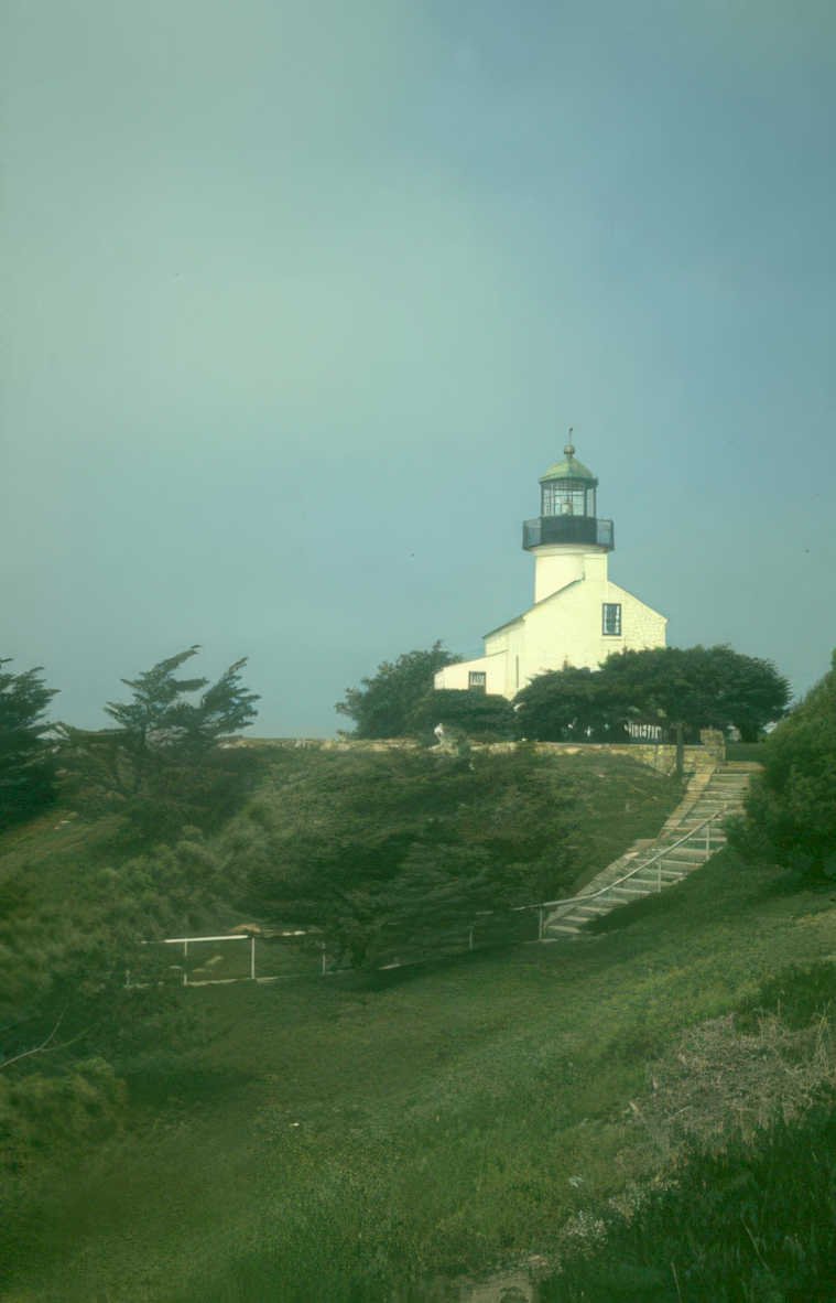 bodega head lighthouse Vintage A4 Photo Print